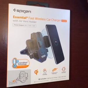 Spigen Essential Fast Wireless Car Charger